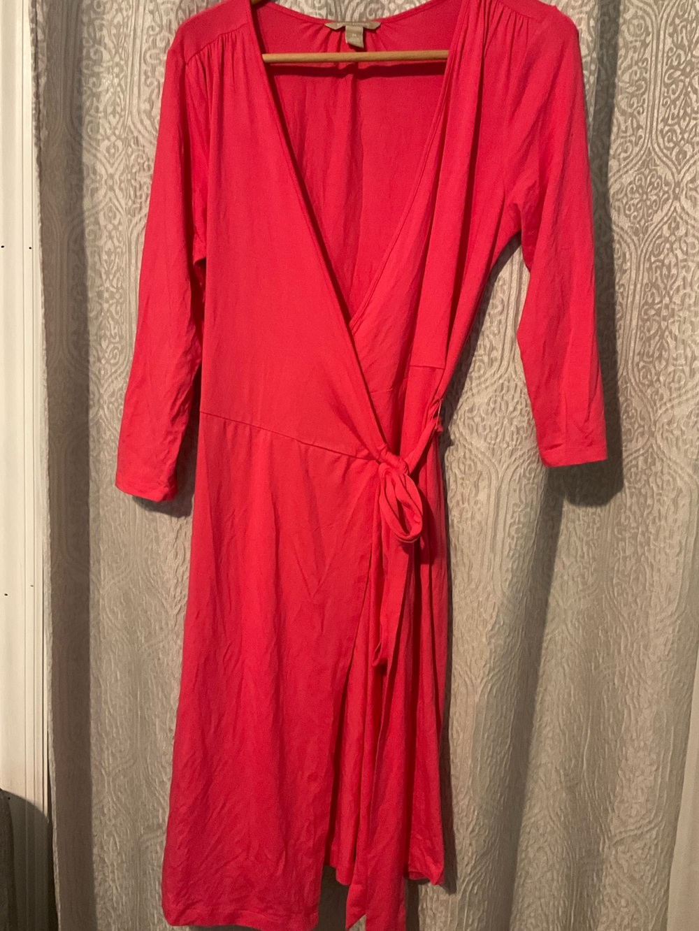 Banana Republic Wrap Dress Pink Size M